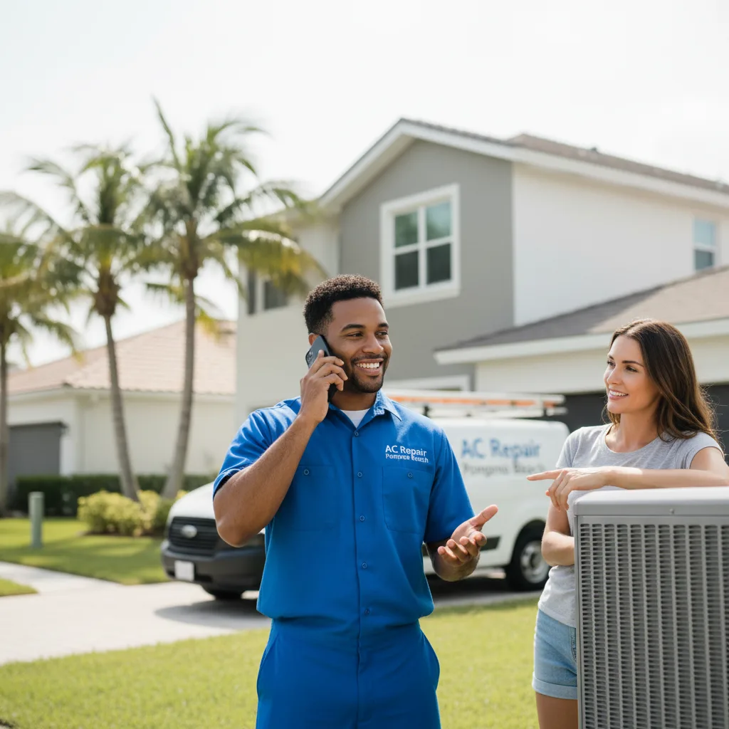 AC Repair Pompano Beach customer support in Baltimore